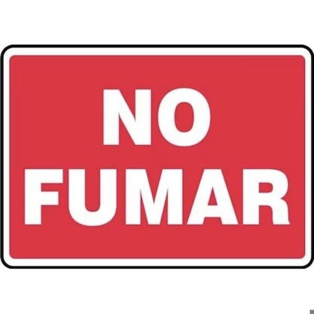 Accuform Safety Sign NO SMOKING 7 in x 10 in SHMSMK423XV